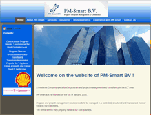 Tablet Screenshot of pm-smart.nl